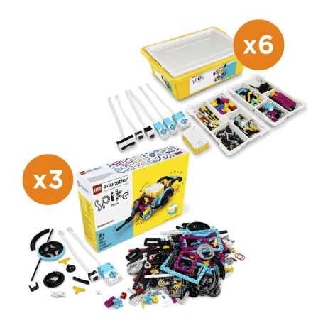 LEGO® Education SPIKE™ Prime - Set plus per 12 studenti