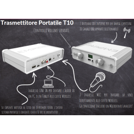 Trasmettitore wireless Silent LAB T10