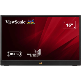 Monitor Portatile Leggero USB-C da 16 pollici Viewsonic VA1655