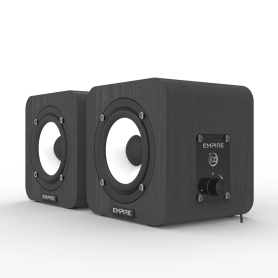 Coppia di casse preamplificate da 70W - Empire Studio 70 - con funzione ECO e uscita audio
