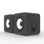 Coppia di casse preamplificate da 70W - Empire Studio 70 - con funzione ECO e uscita audio