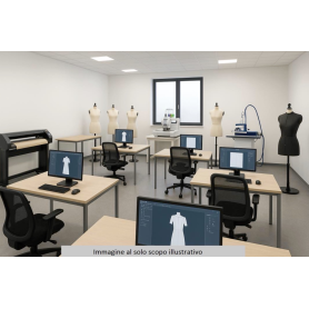 Laboratorio di Moda con macchine per cucire