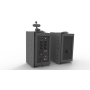 EMPIRE Conference Wall 4 - Sistema audio con 2 casse, ricevitore UHF 4 canali, 2 radiomicrofoni e webcam 4k inclusi